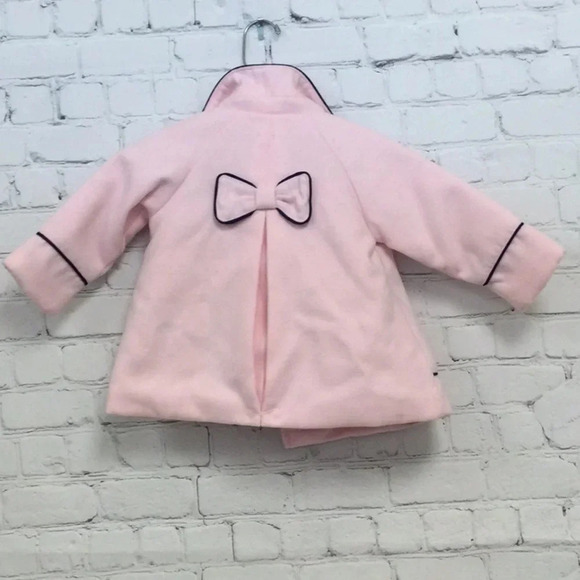 Little Me Pink Formal Collar Jacket size 12M - Picture 6 of 6